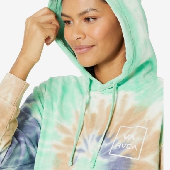 🔆RVCA🔆 ALL THE WAY HOODIE SWEATSHIRT - Picture 8 of 14